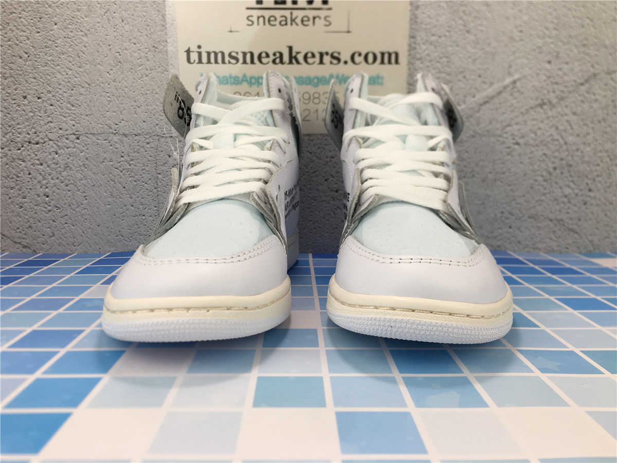 OG Batch Off-White Air Jordan 1 White AQ0818-100